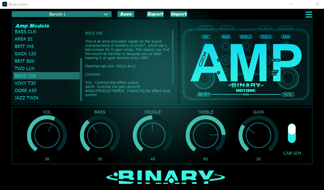 BINARY EDITOR