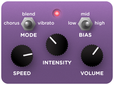 strymon UltraViolet Sample Setting - Stone Skipping